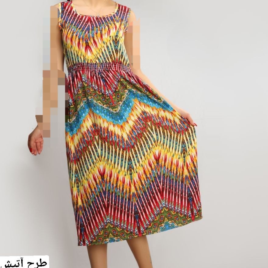 ساحلی نخی دخترونه طرحدار