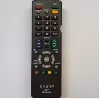 کنترل جایگزین ال ای دی کمیاب شارپ کوتاه کلید رنگی SHARP