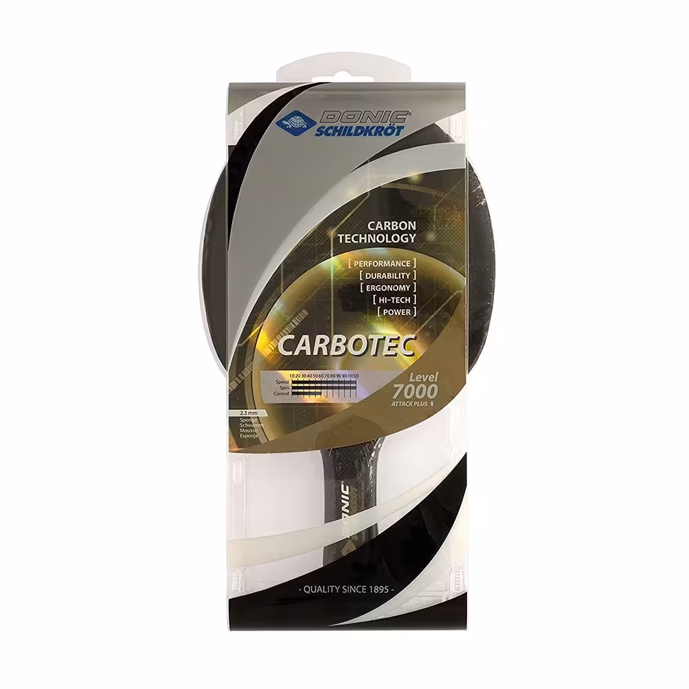 راکت پینگ پنگ دونیک کربن لول 7000 Donic Carbotec Level 7000 Attack Plus