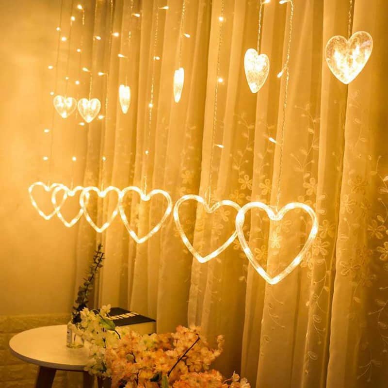 ریسه قلبی مخصوص پرده