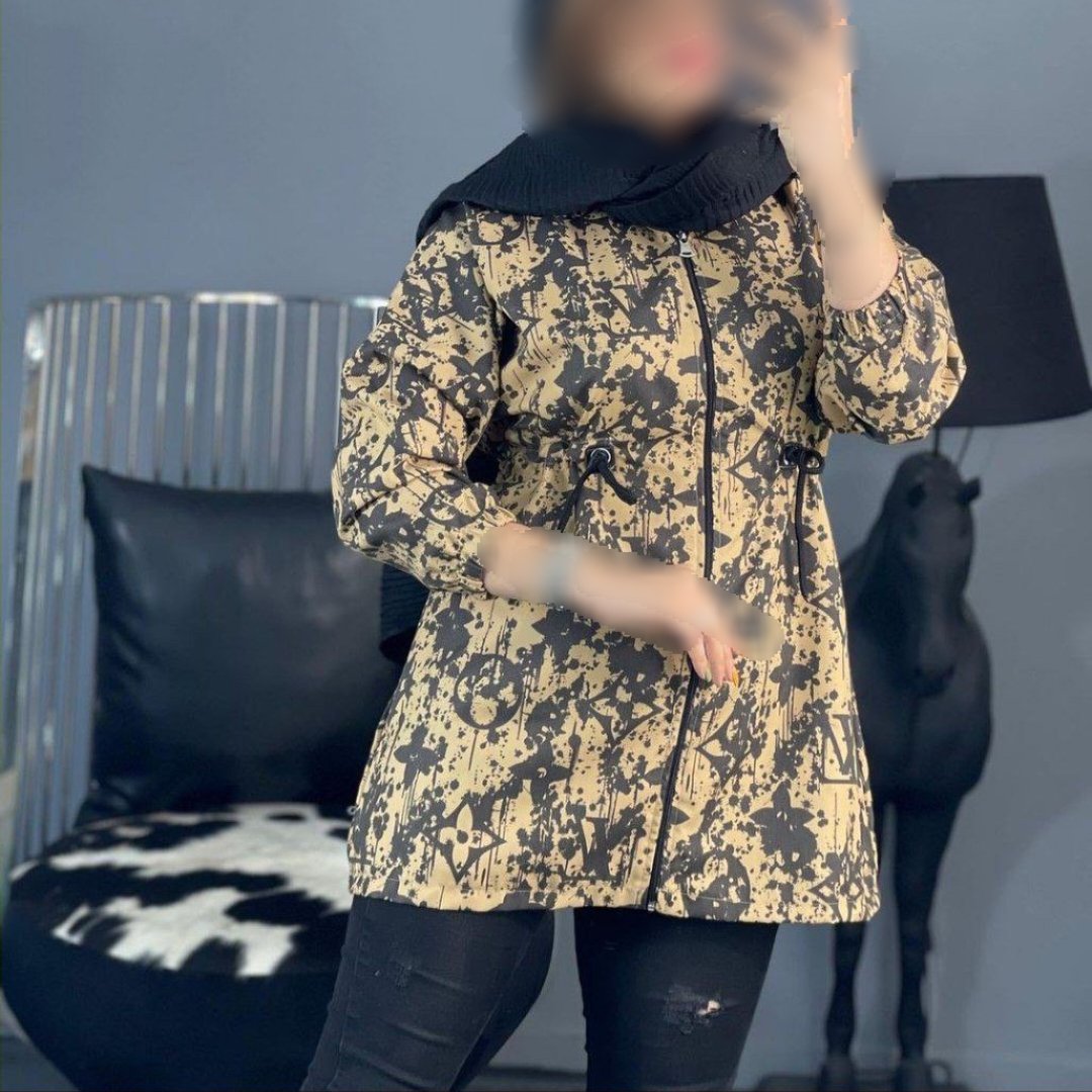 مانتو زنانه کتان ابرنگی شیک