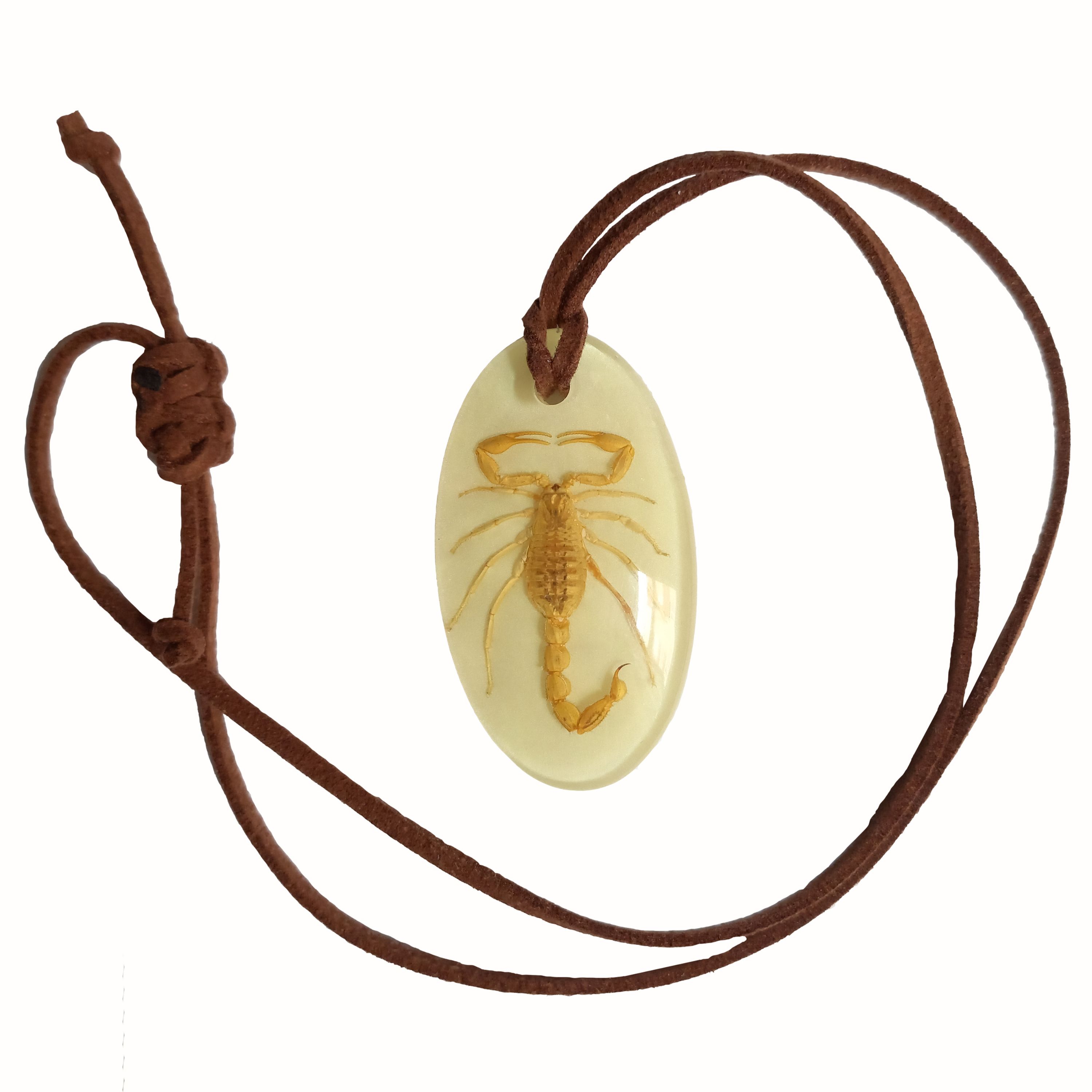 آویز بیضی شکل با عقرب واقعی مدل Ellipse 