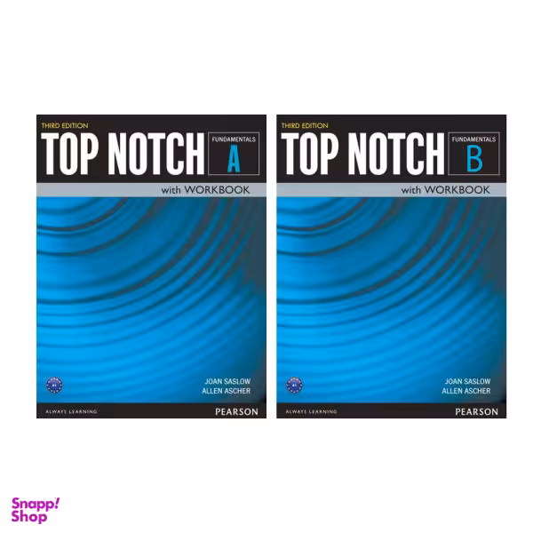کتاب Top Notch Fundamentals اثر Joan Saslow and Allen Ascher انتشارات هدف نوین 2 جلد
