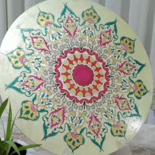 نقاشی تذهیب ،  ام دی اف 35 سانت