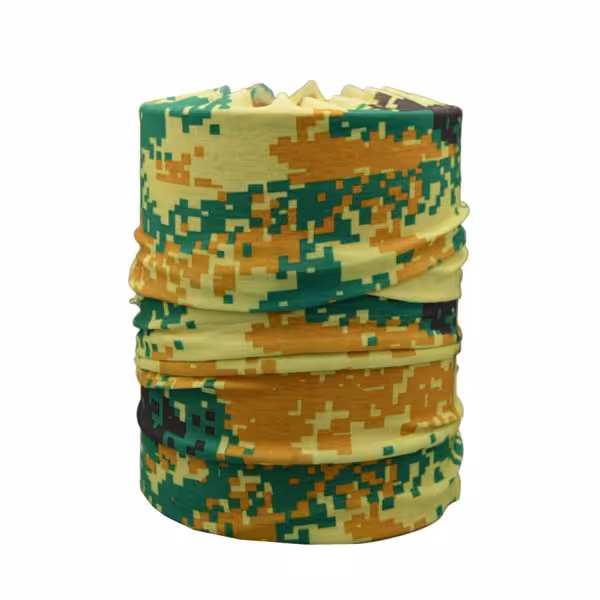 اسکارف و دستمال سر و گردن مدل 11107 دیجیتالی سبز