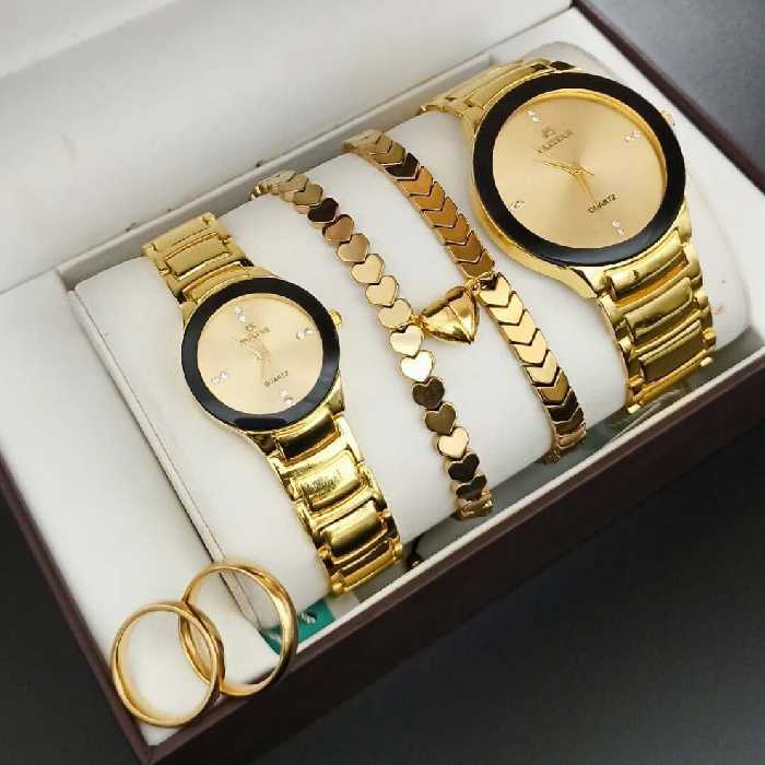 ست ساعت و دستبند انگشتر
ستمردانه و زنانه
