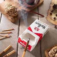 جاسیگاری طرح ماربرو سرامیکی فانتزی و خاص