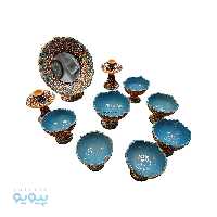 ست ظروف هفت سین میناکاری