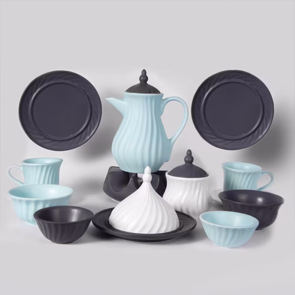 سرویس صبحانه خوری 17 پارچه مدل 646
