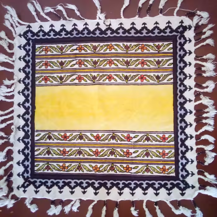 رومیزی قلم کاری دست ساز