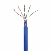 کابل شبکه CAT6 F UTP  کی نت پلاس مدل KP-N1258 طول 305 متر