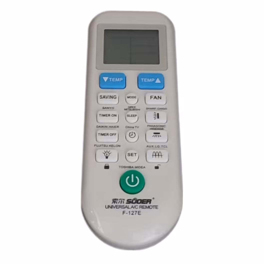 ریموت کنترل همه کاره کولر گازی مناسب تمام مارک های کولر گازی