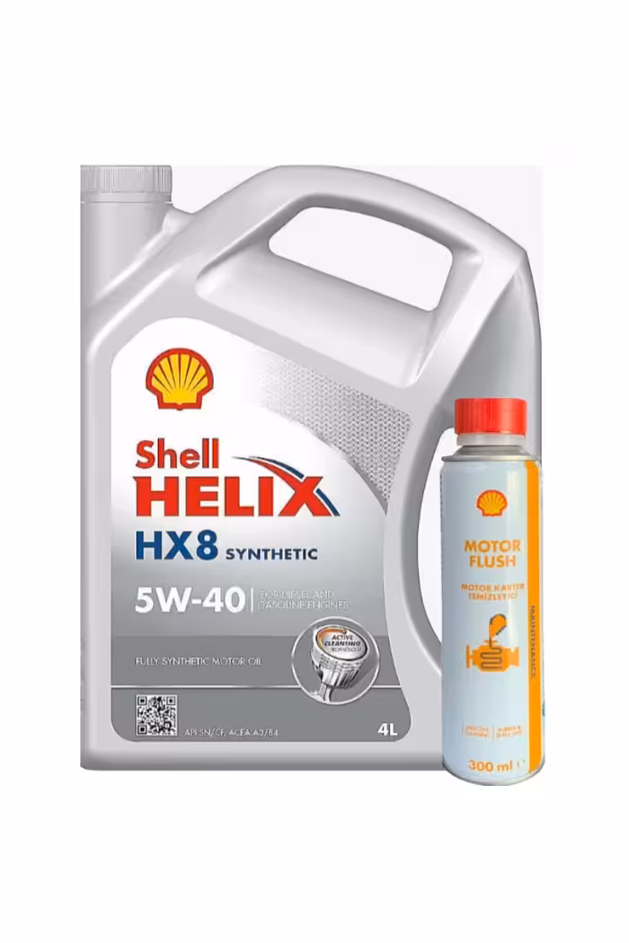 روغن و مکمل موتور HELIX HX8 5W 40 4 لیتری 2024 SHELL SARTER CLEANER Shell