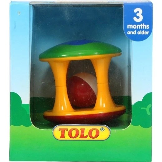 استوانه با توپ جغجغه ای تولو نوزادی

