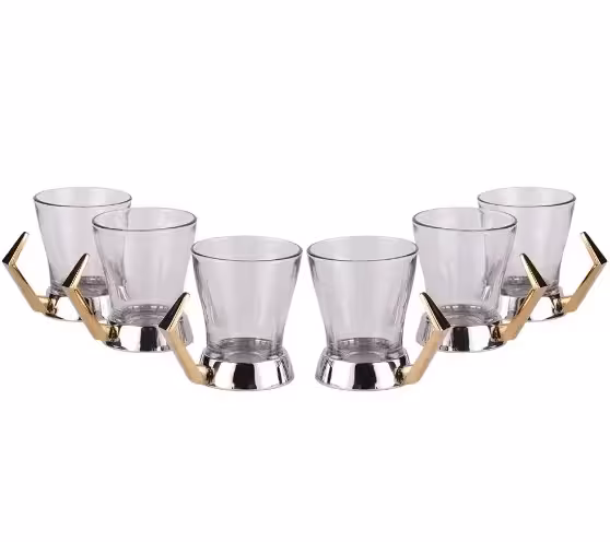 لیوان دسته دار طلایی برند ام جی اس MGS کد کالا ow-4111G
