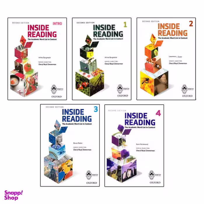 کتاب Inside Reading اثر Arline Burgmeier انتشارات اشتیاق نور پنج جلدی