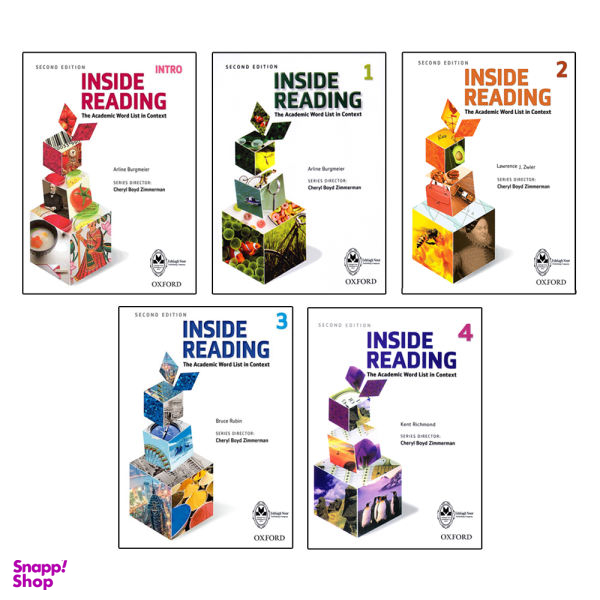 کتاب Inside Reading اثر Arline Burgmeier انتشارات اشتیاق نور پنج جلدی