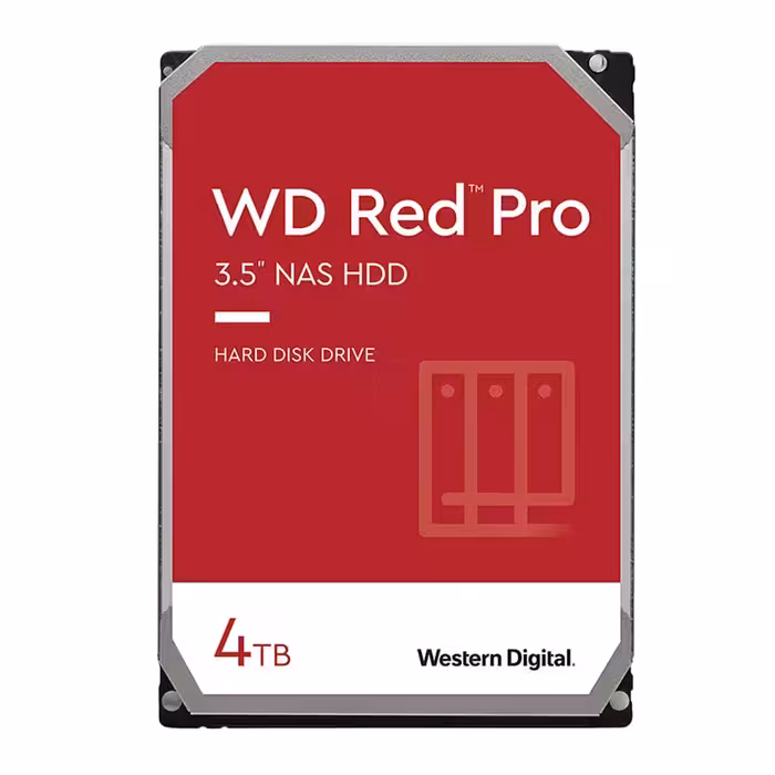 قیمت و خرید هارد اینترنال 4 ترابایت وسترن دیجیتال مدل RED PRO | یاس ارتباط