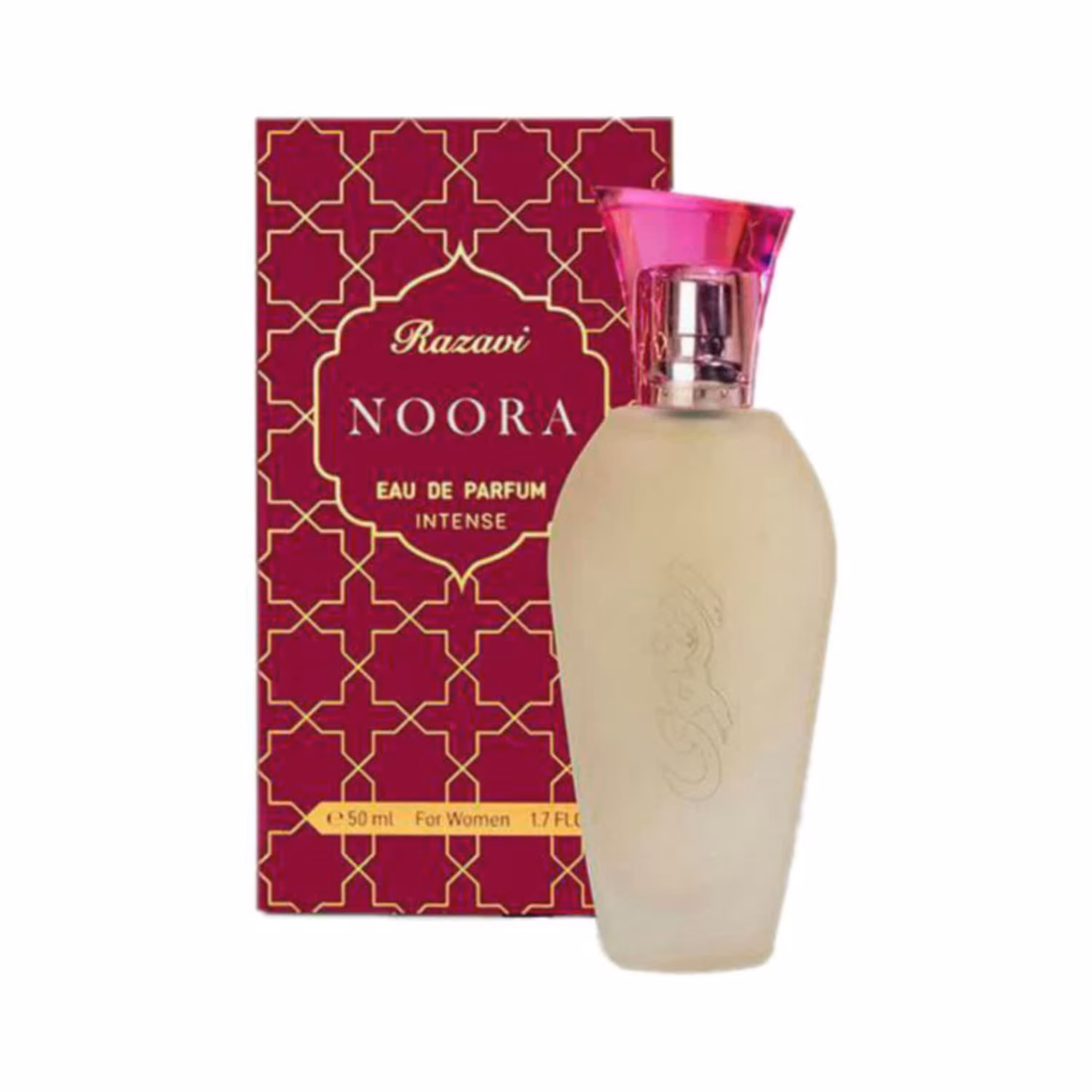 101190-عطر رضوی نورا زنانه-50میلی لیتر با بسته بندی شرکتی و اورجینال