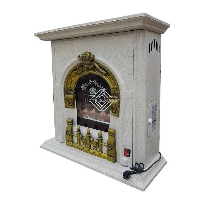 هیتر گازی شومینه ای فن دار آذر تهویه مدل A612(گاز شهری)