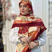 روسری توییل ابریشم وارداتی سایز135