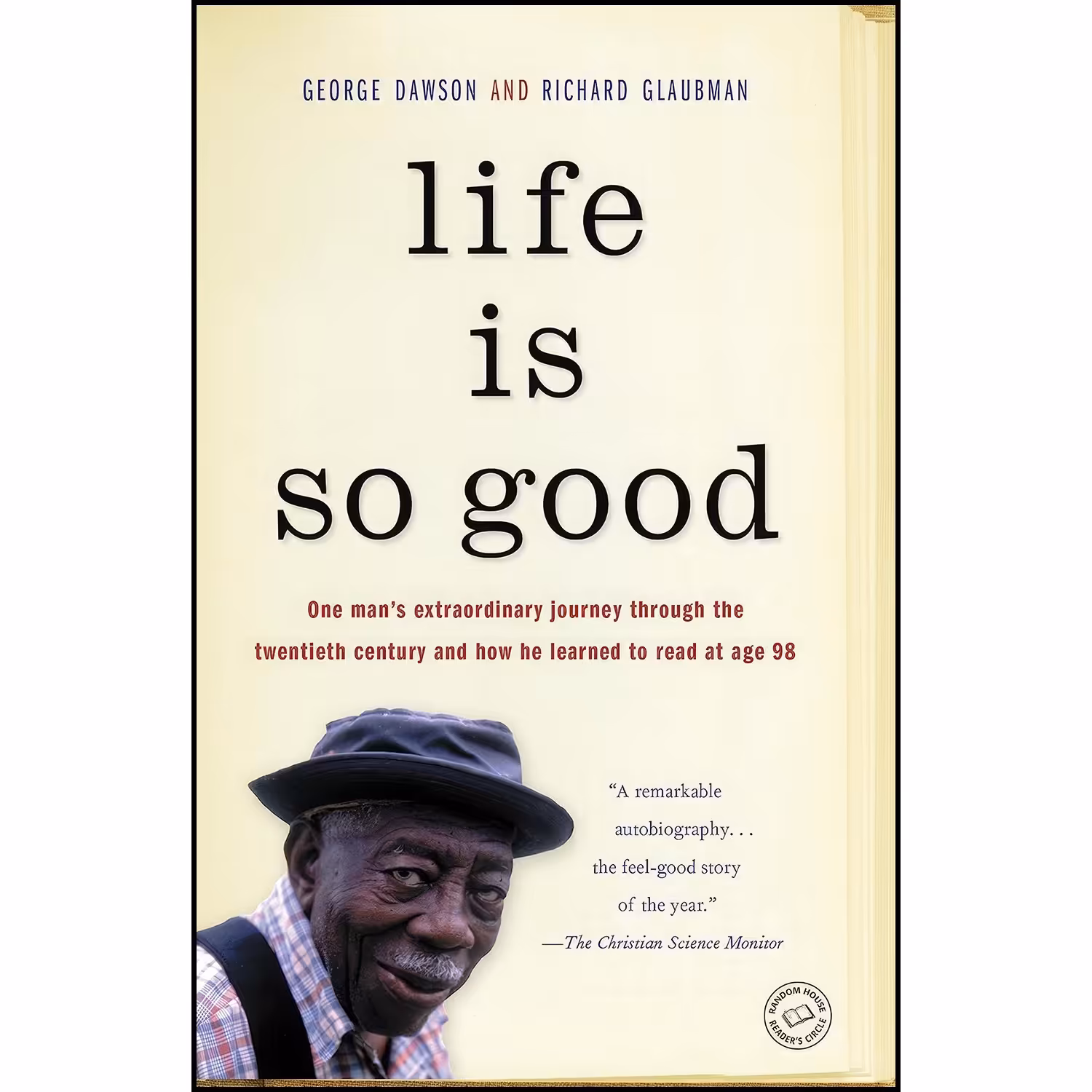 کتاب زبان اصلی Life Is So Good اثر George Dawson and Richard Glaubman