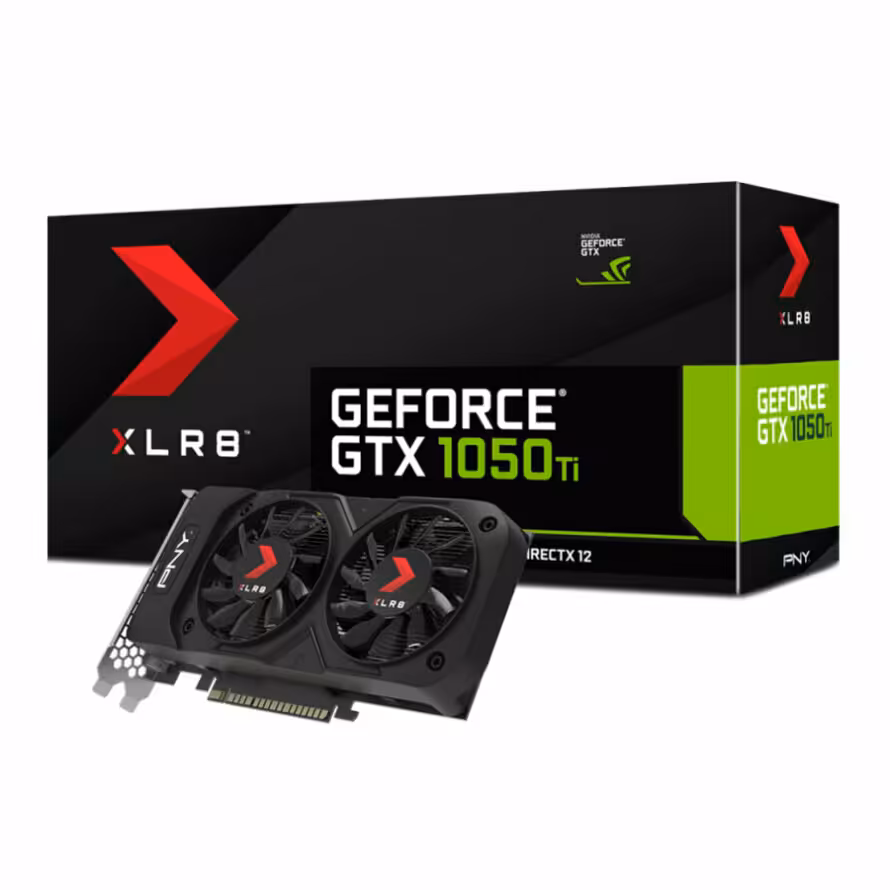 کارت گرافیک پی ان وای GTX 1050 Ti 4GB XLR8 OC GAMING