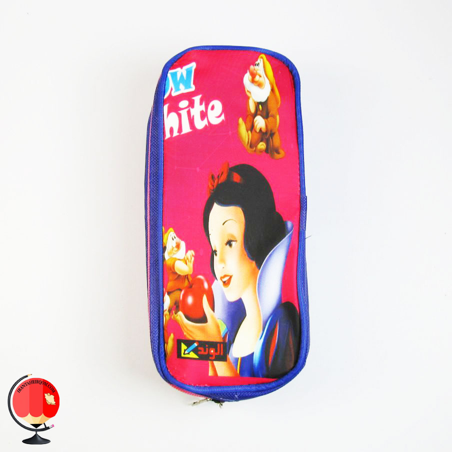 جامدادی فانتزی دو زیپ طرح سفید برفی الوند