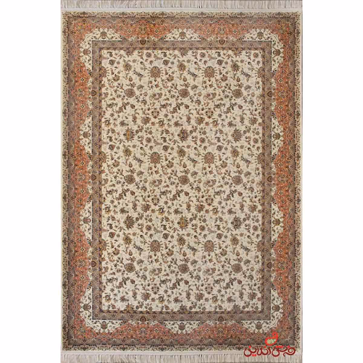 فرش پاتریس طرح پالیز کرم