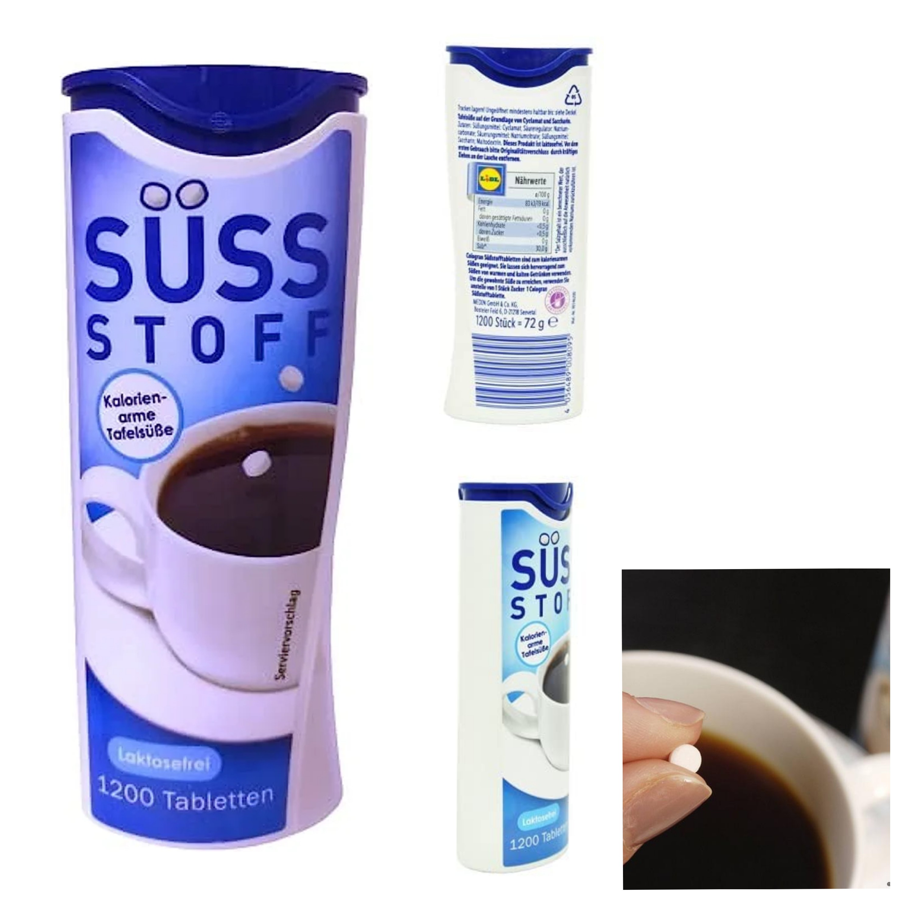 قند suss stoff ( آلمان) 72 گرم