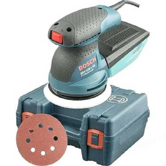 سنباده لرزان گرد کیفی بوش مدل GEX125-1 AE  Bosch Random Orbit Sander Model GEX125-1 AE