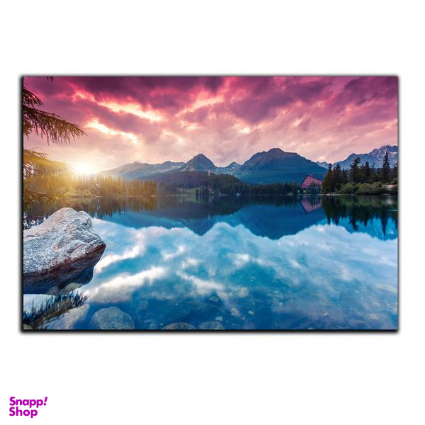 تابلو شاسی بکلیت طرح دریاچه و غروب خورشید مدل SH-S1254