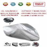 چادر موتورسیکلت خاکستری کیسه عقب مگاس HONDA CBR 1100 XX برزنت موتور سیکلت MODA