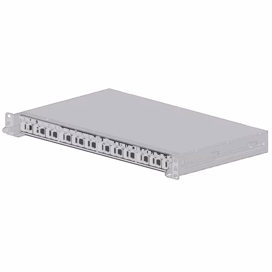 پچ پنل فیبر نوری نگرنس 12 پورت N441.203