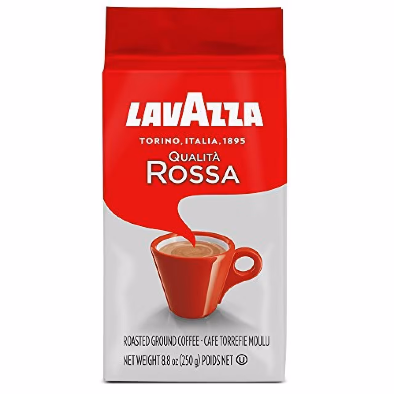 پودر قهوه لاواتزا مدل Qualita Rossa مقدار 250 گرم