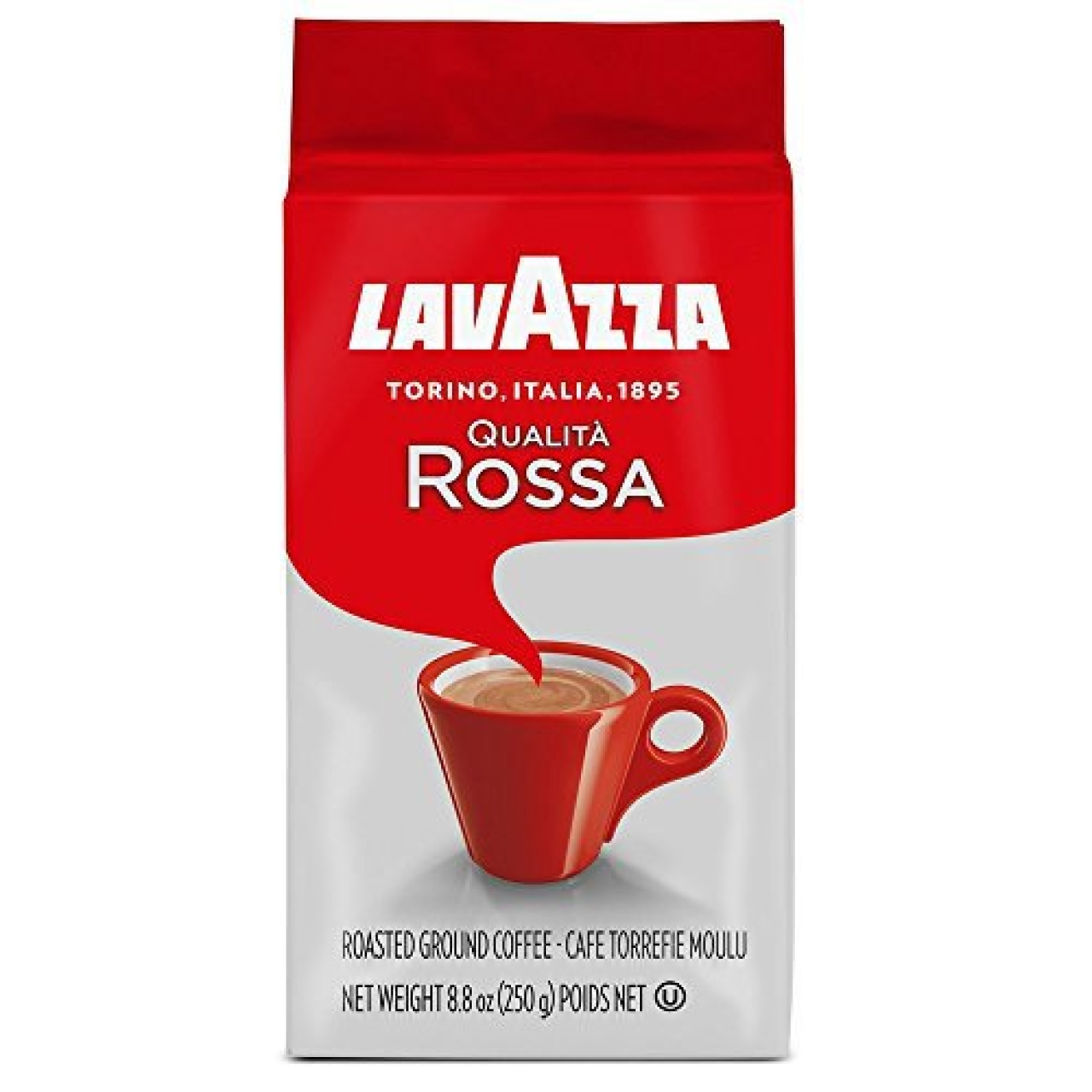 پودر قهوه لاواتزا مدل Qualita Rossa مقدار 250 گرم
