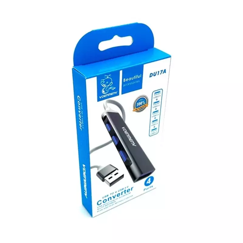 هاب دنمان مدل Denmen USB3 DM-DU17A