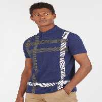تی شرت یقه پولو آبی مردانه POLO YAKA BL46 اورجینال Barbour