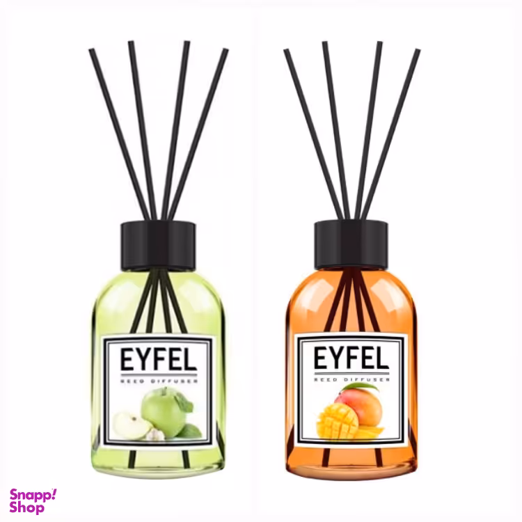 خوشبو کننده هوا ایفل مدل سیب سبز و انبه حجم 120 میلی لیتر مجموعه 2 عددی