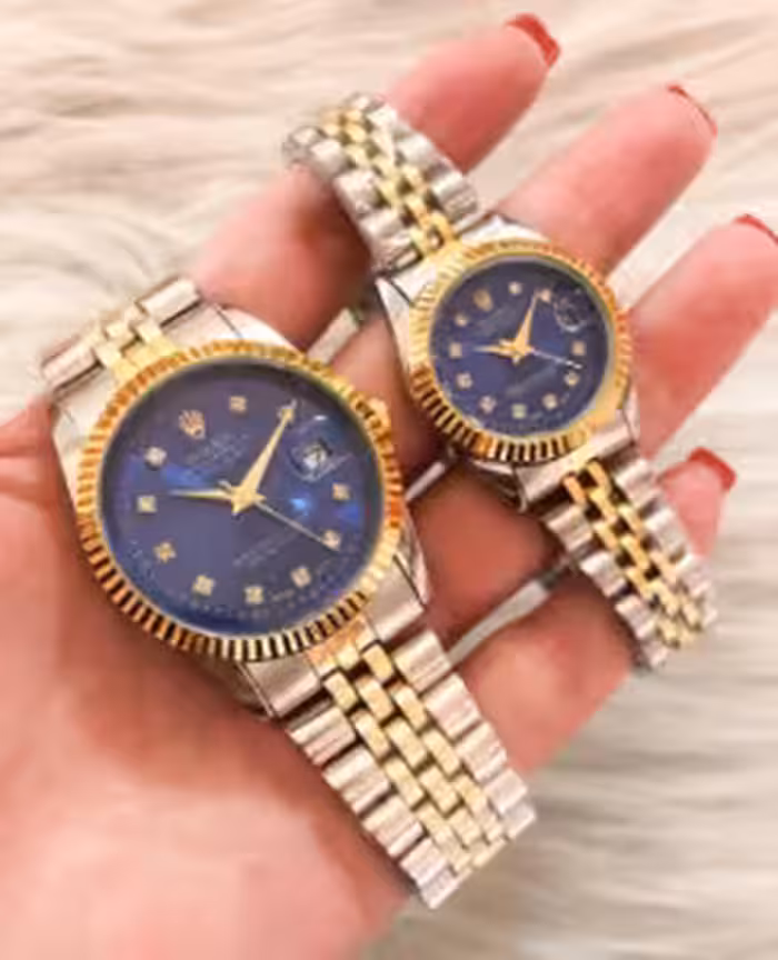 ست ساعت رولکس زنانه مردانه شیک