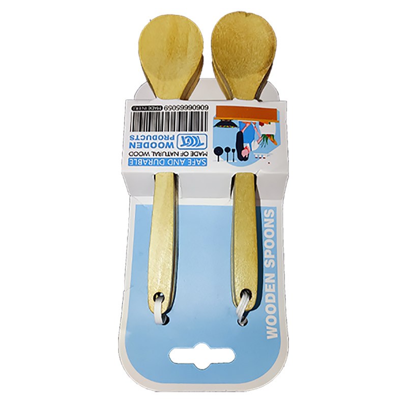 قاشق چایی خوری چوبی 4 تایی