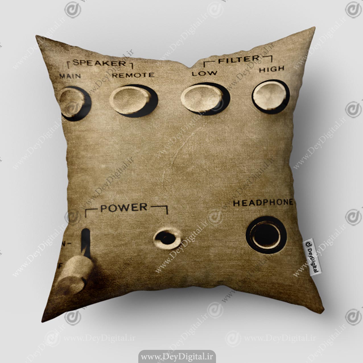 کوسن طرح کارت صدا موزیک PK-5389