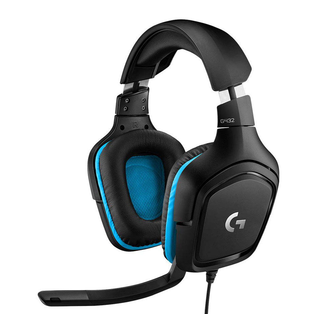 قیمت و خرید هدست گیمینگ باسیم 7.1 لاجیتک مدل G432 Surround Sound | یاس ارتباط