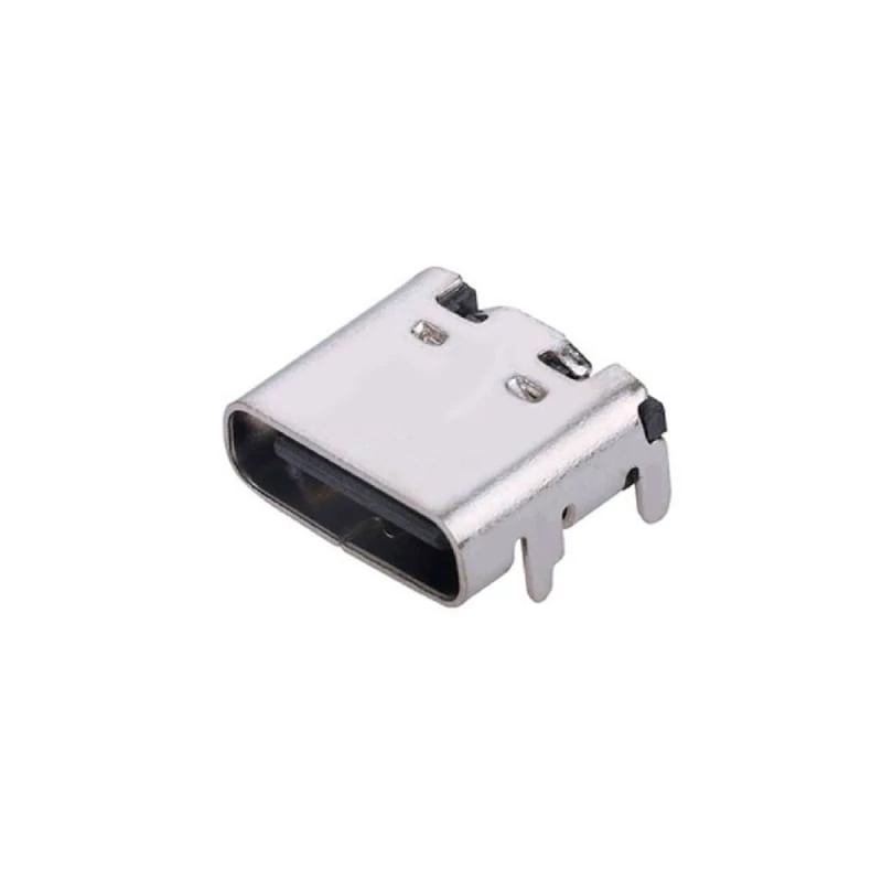 کانکتور Type-C مادگی 16pin با هولدر 4 پایه | amazonchi