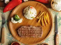 بشقاب گرد بامبوم