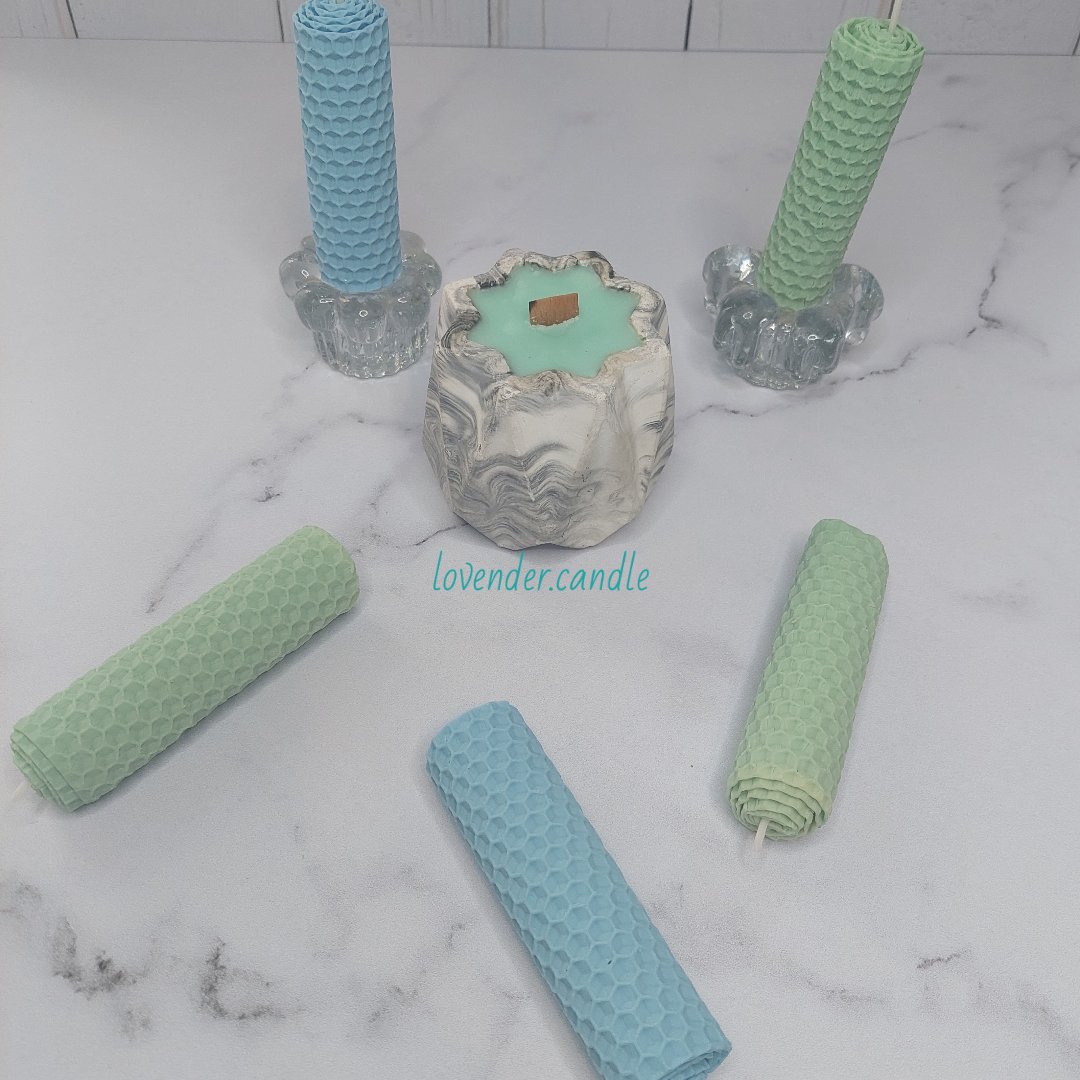 شمع بتنی ستاره ای