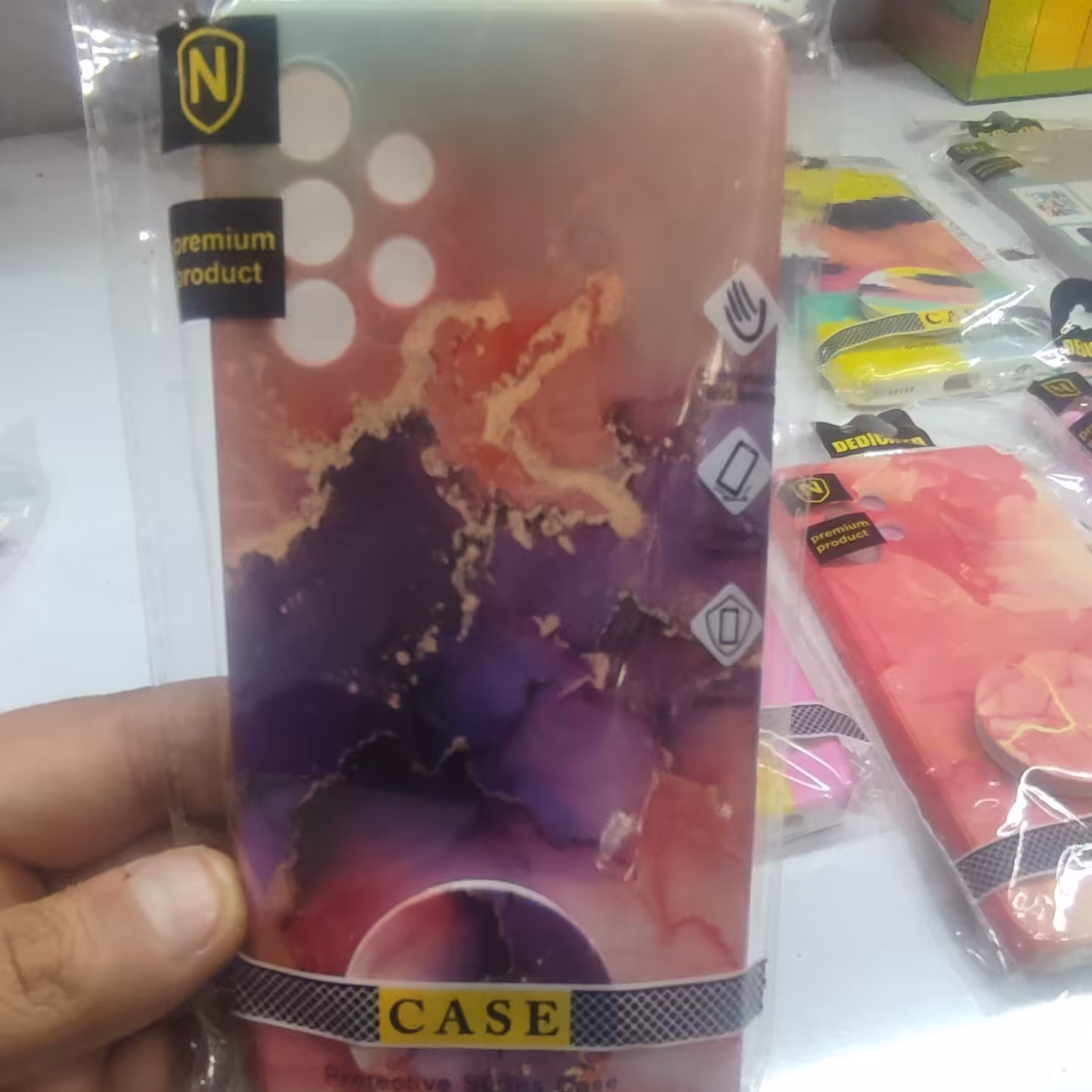 گارد کهکشان سیلیکونی پاپ سوکت دارA32 4G