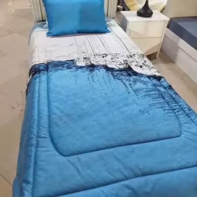 ست روتختی یک نفره طرح ساحل آرام برند ایپک