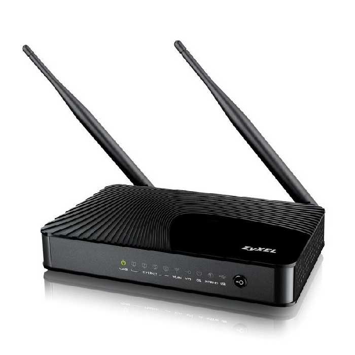 مودم روتر زایکسل مدل دل 1312