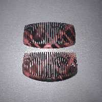 شانه موی سر زنانه سایز بزرگ بسته 2 عددی